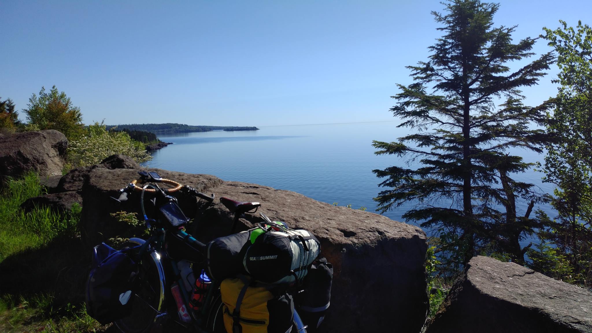 Guitar, my coffee, and cycling.